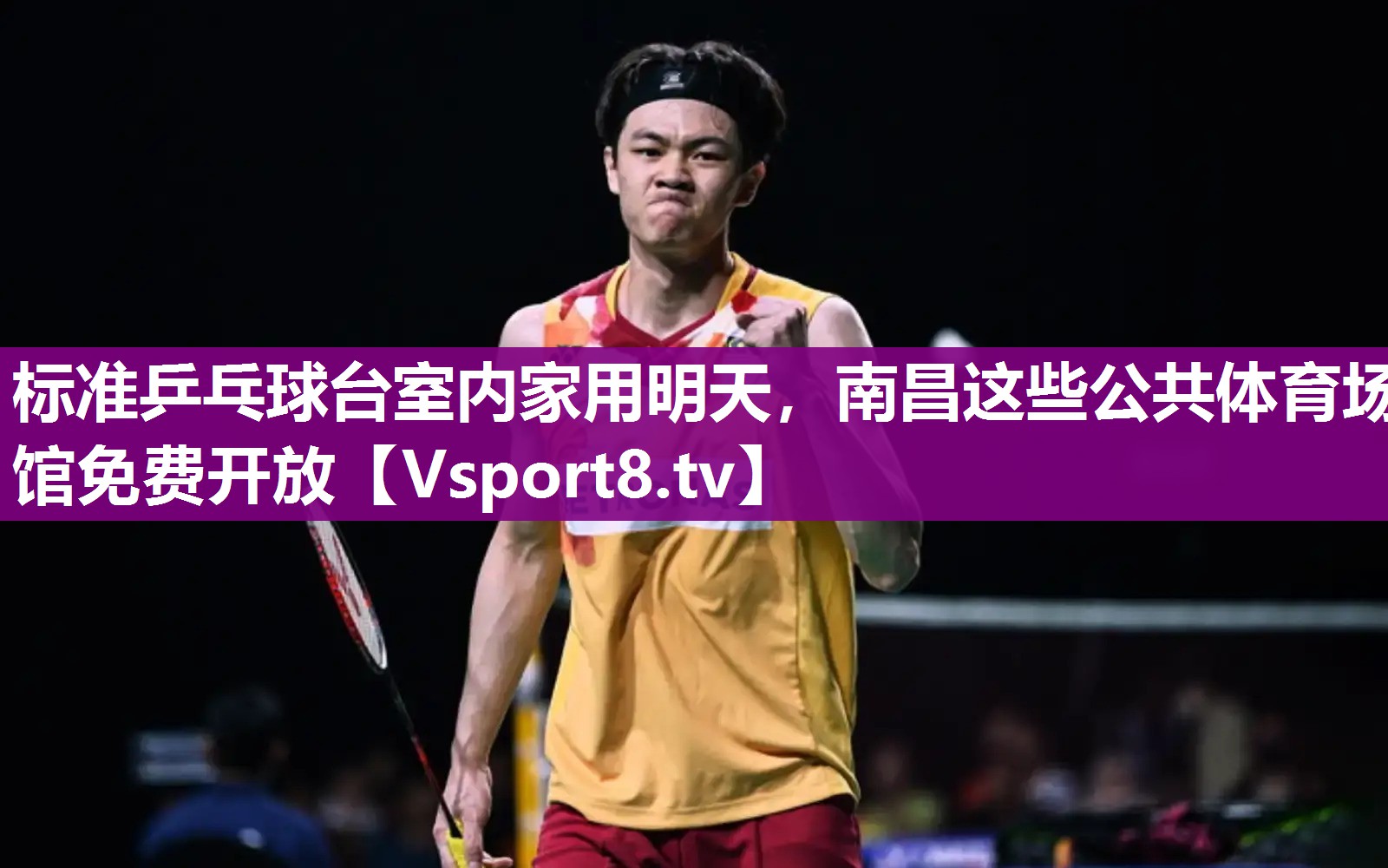 标准乒乓球台室内家用明天，南昌这些公共体育场馆免费开放