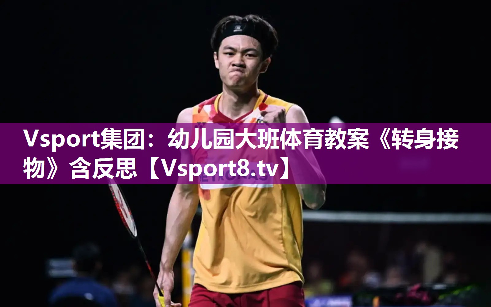 Vsport集团：幼儿园大班体育教案《转身接物》含反思