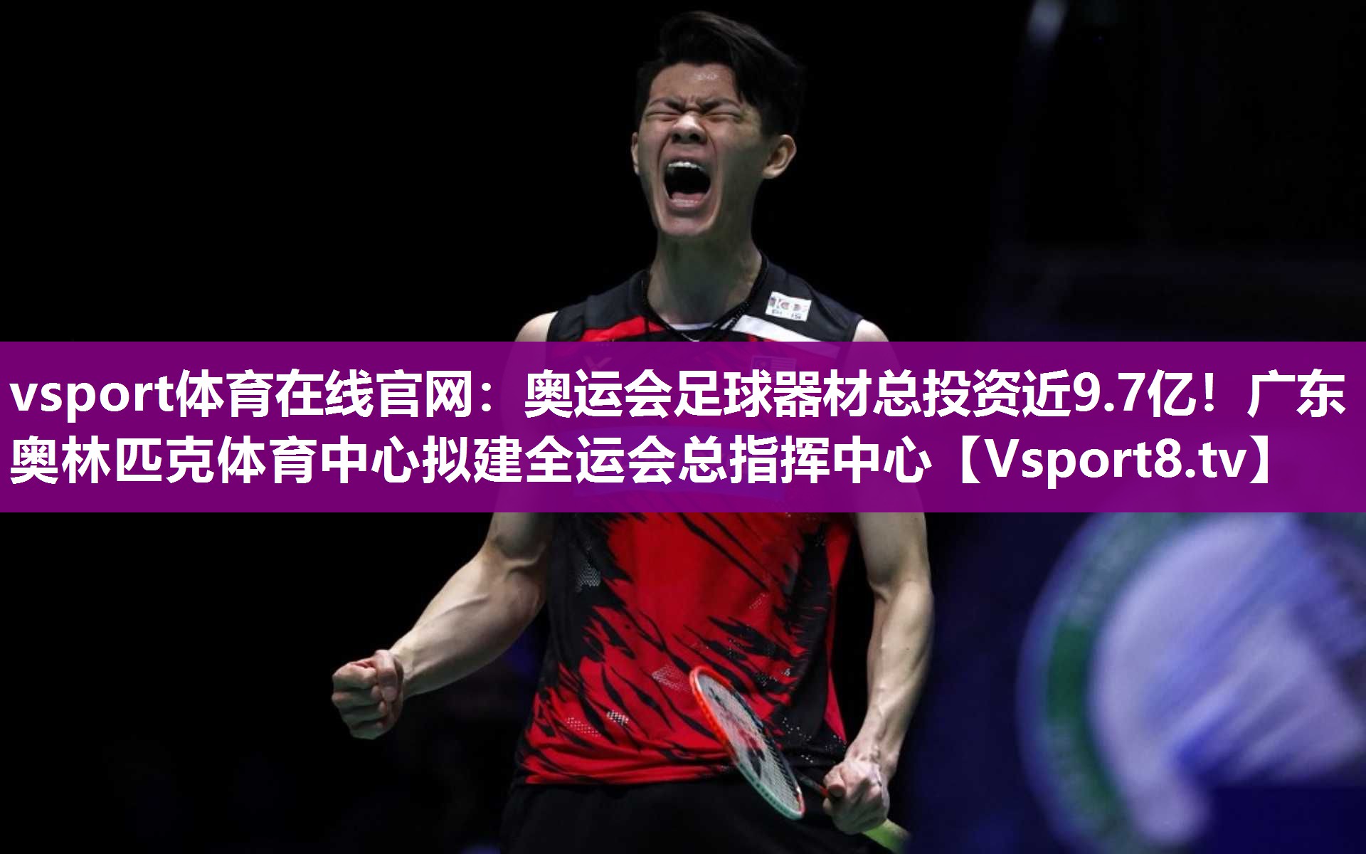 vsport体育在线官网：奥运会足球器材总投资近9.7亿！广东奥林匹克体育中心拟建全运会总指挥中心