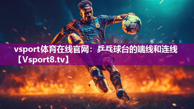 乒乓球台的端线和连线